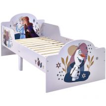Disney - Lit bois La Reine des Neiges 2 Elsa, Anna et Olaf - 140x70 cm