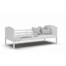 Lit Enfant Mati 90x190 Blanc - blanc Livré avec sommiers