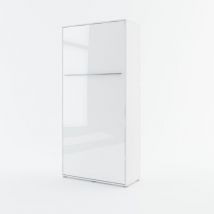 Bim Furniture - Lenart Lit Concept Pro lit pliant cm105x47-237x217 blanc brillant