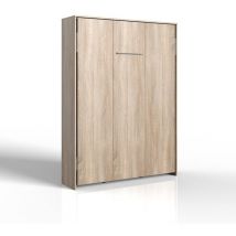 Lit escamotable vertical 140x200 - L152 cm - Calicosy