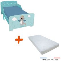 Lit et Matelas - Lit Enfant Léon le Dragon - 140 x 70 cm