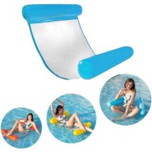 Aufblasbares Schwebebett, Ultra Bequeme Wasserhängematte Mit Netz, Aufblasbares Kopf- Und Fußteil, Pool-hängematte, Luft- Und Wassermatratze, 