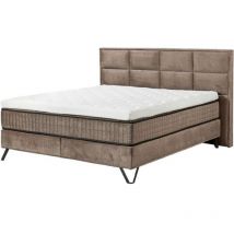 Lit Hamton 6LD Boxspring 180x200 cm en Vogue 05 Stone