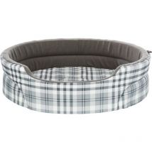 37021 Lucky Bed, 45 x 35 cm, beige et gris - Trixie