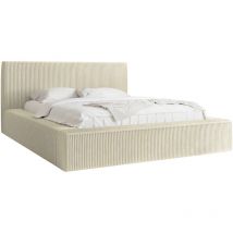 Mobilier1 - Lit TrendyNest 107, Top 02, Double, 180x200, Tapisserie, Sommier à lattes, 212x230x81cm