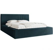 Mobilier1 - Lit TrendyNest 107, Top 88, Double, 180x200, Tapisserie, Sommier à lattes, 212x230x81cm