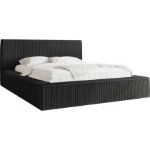 Mobilier1 - Lit TrendyNest 107, Top 100, Double, 180x200, Tapisserie, Sommier à lattes, 212x230x81cm