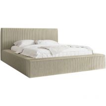 Mobilier1 - Lit TrendyNest 107, Top 20, Double, 180x200, Tapisserie, Sommier à lattes, 212x230x81cm