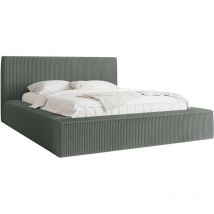 Mobilier1 - Lit TrendyNest 107, Top 95, Double, 180x200, Tapisserie, Sommier à lattes, 212x230x81cm