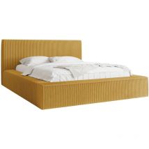Mobilier1 - Lit TrendyNest 107, Top 48, Double, 180x200, Tapisserie, Sommier à lattes, 212x230x81cm