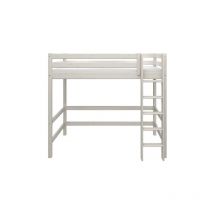 Lit mezzanine Lit mezzanine CLASSIC 90x200 avec échelle droite