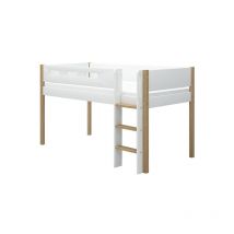 Lit mi hauteur Lit mi-hauteur nor 90x200 échelle droite