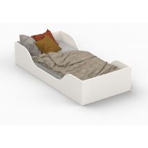 Lit enfant Noe 90x190 avec sommier Blanc - Weber
