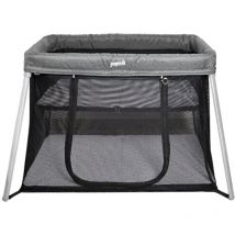 Lit parapluie de voyage Parc bebe pliable 2 niveaux Youpala Zephir Couleur - Gris