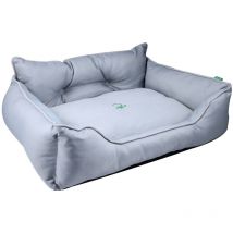 Benetton - lit pour animaux 75X60X25CM gris polyester - Gris