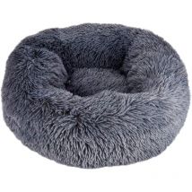 Ineasicer - Lit Pour Chat Lit Pour Chien Facile à Nettoyer Lit Pour Animaux De Compagnie En Forme De Doughnut Convient Aux Chiens De Taille Moyenne