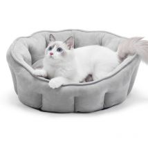 Lit pour chat , ressentie, épaissir, Gris, 46x46x23cm