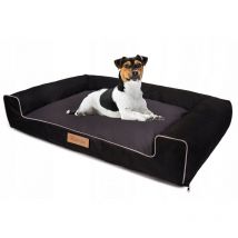 Lit pour chien Petsen noir et gris grande taille l