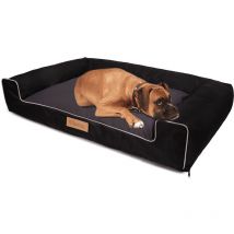 Lit pour chien Petsen noir et gris grande taille xl