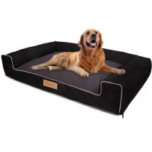 Lit pour chien Petsen noir et gris grande taille xxl