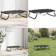 Vidaxl - Lit pour chien pliable anthracite tissu Oxford et acier - Panier Pour Chien - Lit Pour Chien Pliable - Lit Pour Chien Intérieur Extérieur