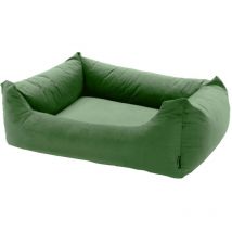 Madison - Lit pour chien Velvet 120x95x28 cm Vert