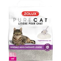 Litière PureCat Agglomérante 5L Zolux