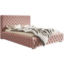 Emporius - Lit 180x200 Adonis - Rose (Amor Velvet 4308)