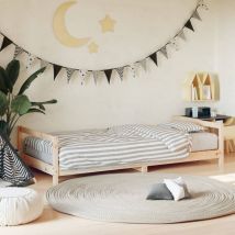 Lit simple,Lit enfant,Cadre de lit pour enfants 90x200 cm bois de pin massif605943