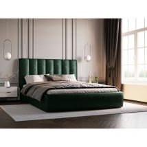 Lit 180x200 Velor - Vert (Ikoo 13)