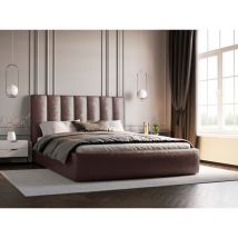 Lit 160x200 Velor - Marron (Ikoo 05)