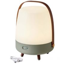 Lautsprecherlampe – Tragbar Und Kabellos – Bluetooth-verbindung Und High-fidelity-sound, Benzinfarbe - Kooduu - Lite-up Play Petroleum