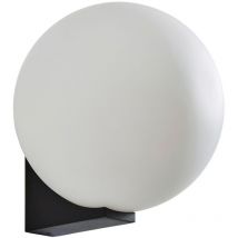 Litecraft Bola Wall Light 1 Arm Bathroom IP44 Rated Fitting - Black