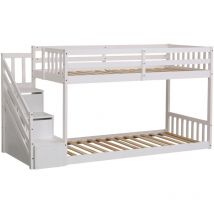 Happy Garden - Litera infantil 190x90cm blanca celestine