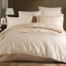 Literie en satin de coton jacquard MANDARIN 1/160x200 JACQUARD
