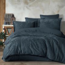 Literie en satin de coton jacquard MARBELLA 1/160x200 JACQUARD