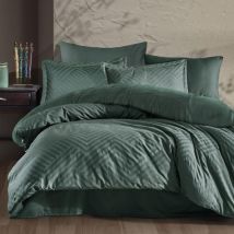 Literie en satin de coton jacquard TULA 1/220x200 JACQUARD (promotion)