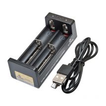 Lithium-akku-ladegerät 18650 2 Akkus Über Usb
