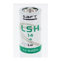 Lithium Battery Saft 3.6V 5.8Ah Formato c - fili
