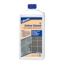 Kf Enleve Ciment 1L - Nettoyant De Fin De Chantier Carrelage - Lithofin