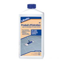 Kf Produit d'entretien 1L- Nettoyant Carrelage Et Grès Céram - Lithofin