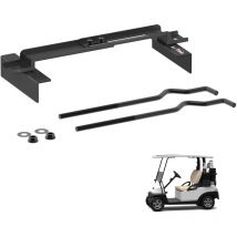 Akku-Haltesatz, Heavy-Duty Golf Cart Batteriehalter mit Klemmen und Schrauben, Rostbeständige Autobatteriehalterung für Golf Cart Batterie und andere