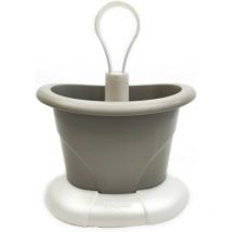 Scolaposate colore madreperla/tortora -- mm. 162x125xh.200. In plastica