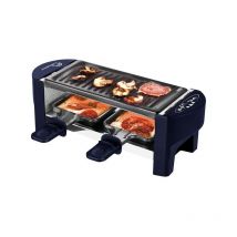 Little Balance - raclette 2P 350W meuuuh bleu nuit 8616