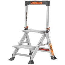 Little Giant – LIG11902 – Marchepied Jumbo Step 2 marches – Matières, Nombre de marche(s), Hauteur, Caractéristique marchepied, Fréquence 