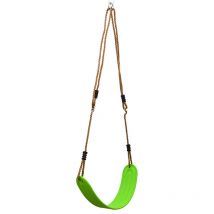 Littletom - Balançoire 67x14cm simple avec planche en plastique flexible Vert