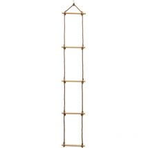 Escala de cuerda 188x30 cm Escalera de mano para niños Naturaleza - Littletom