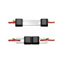 Litzclip joints métalliques galvanisés pour fil et câble de 1,4 mm