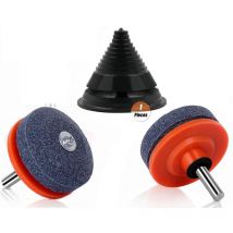Litzee - Affûteuse de lame de tondeuse à gazon tondeuse à gazon universelle outils de jardin perceuse de jardin outil de meulage pour la plupart des