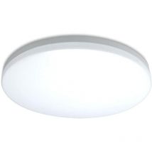 Shmshng - Lámpara de techo led de 12 w, 23 x 5 cm, IP44 resistente al agua, blanco neutro 4000 k, redonda, para baño, dormitorio, pasillo, entrada y